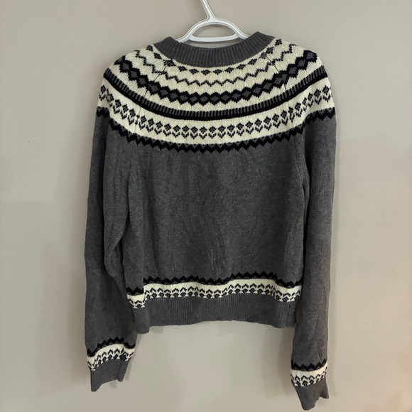 Tularosa Kiva Fairisle Sweater in Grey Multi - Picture 8 of 9